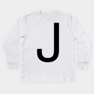 Helvetica J Kids Long Sleeve T-Shirt